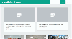 Desktop Screenshot of networkbullsreviews.com